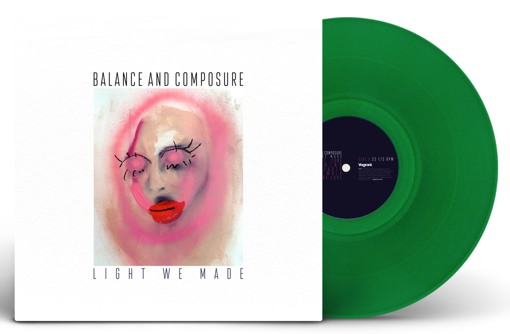 BALANCE AND COMPOSURE 'LIGHT WE MADE' LP (Anniversary Edition, Green Vinyl)