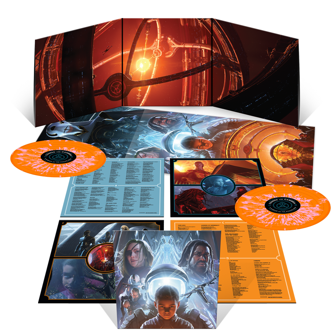 COHEED AND CAMBRIA 'VAXIS II: A WINDOW OF THE WAKING MIND' LIMITED EDITION ORANGE WITH PINK SWIRL 2LP – ONLY 1000 MADE