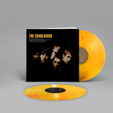 THE CHARLATANS 'THE CHARLATANS' LP (Marbled Yellow Vinyl)