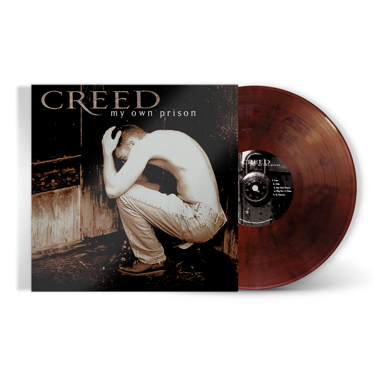 LP Creed My Own Prison CR00495 Wind-Up 未開封 /00260 Gripsweat - Creed - My Own Prison vinyl Wind-up CR00495