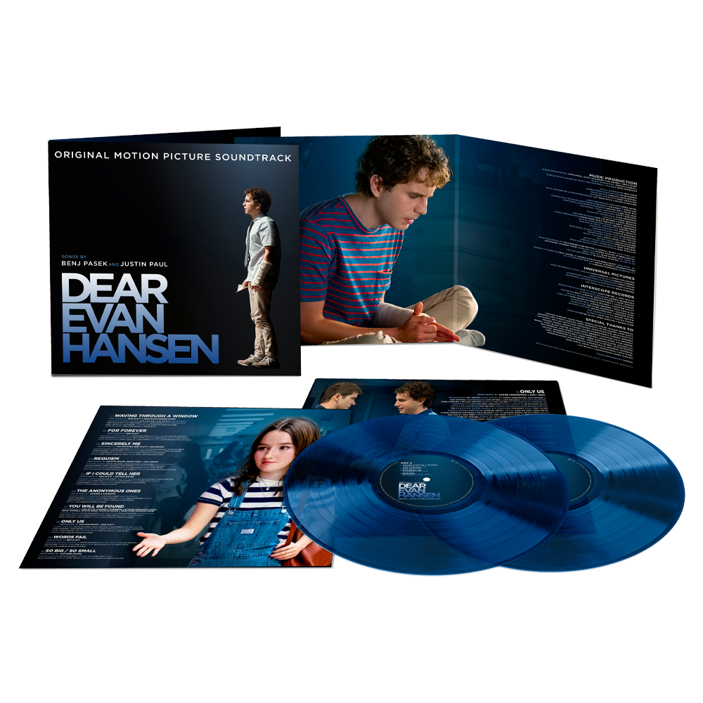 DEAR EVAN HANSEN (ORIGINAL MOTION PICTURE SOUNDTRACK) 2LP (Blue Vinyl)