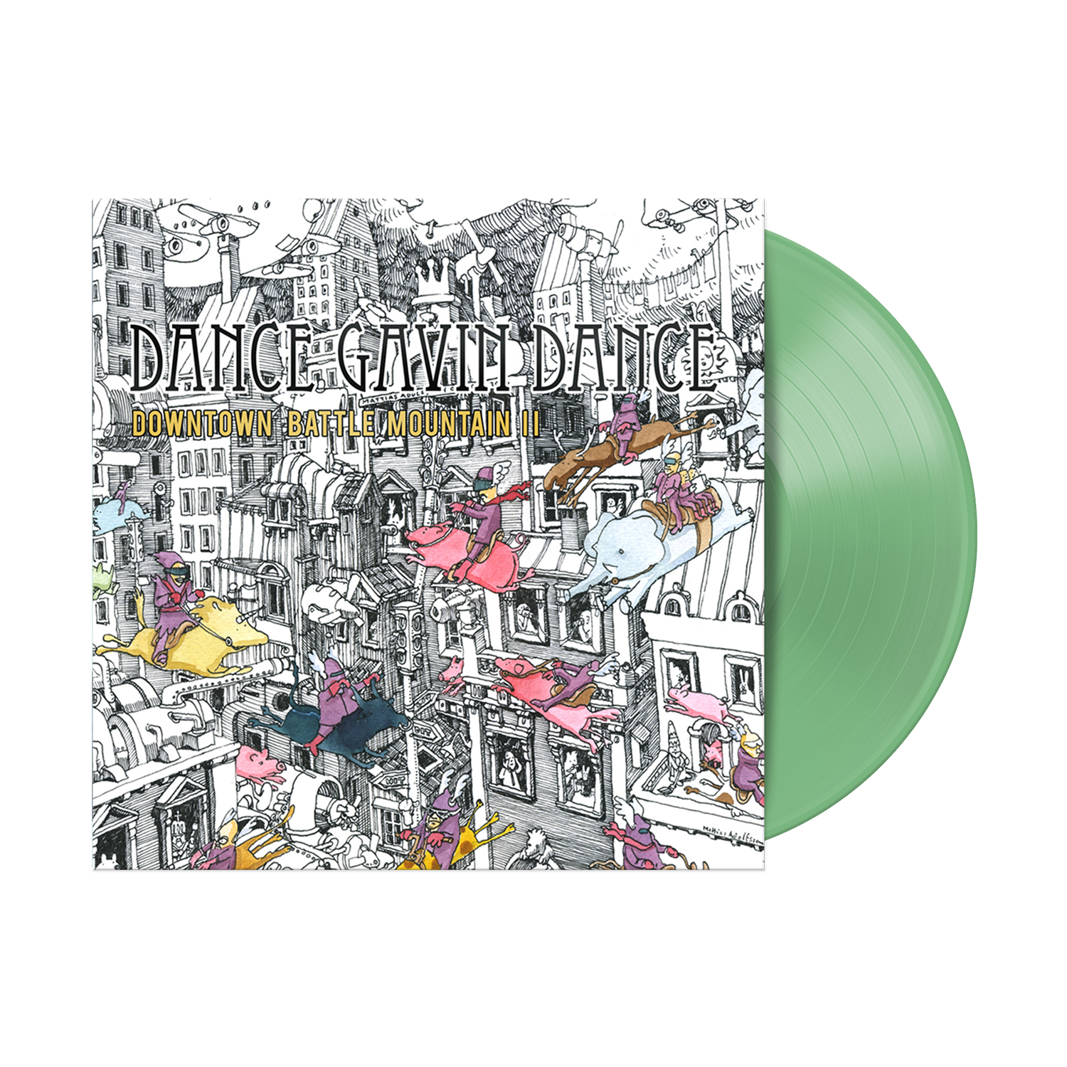 DANCE GAVIN DANCE 'DOWNTOWN BATTLE MOUNTAIN II' LP (Limited Edition —
