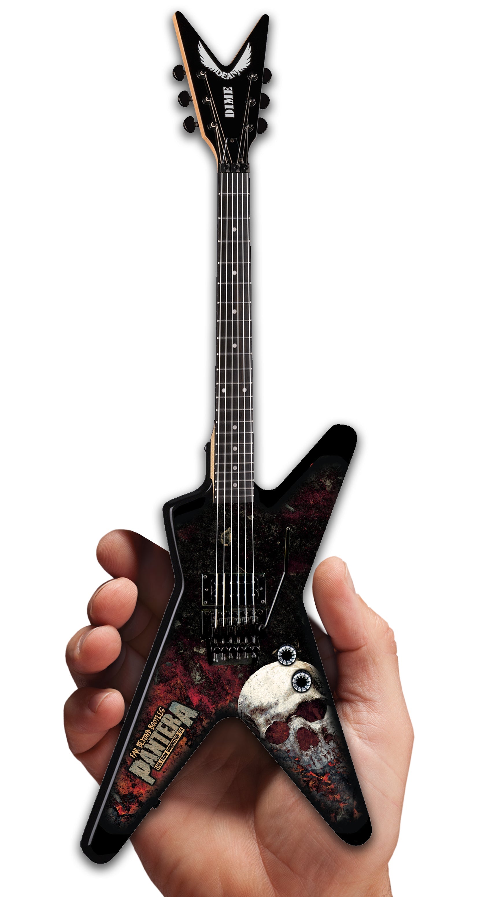 PANTERA - DEAN DIMEBAG - FAR BEYOND BOOTLEG MINI GUITAR – 150 MADE