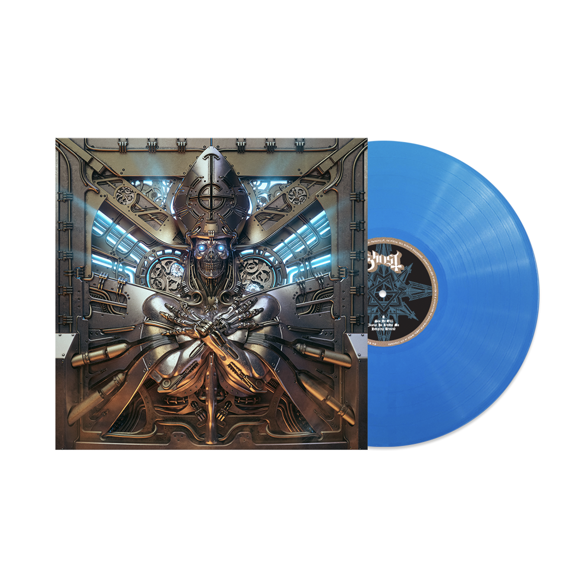 GHOST 'PHANTOMIME' EP & 'IMPERA' LP BLUE VINYL BUNDLE