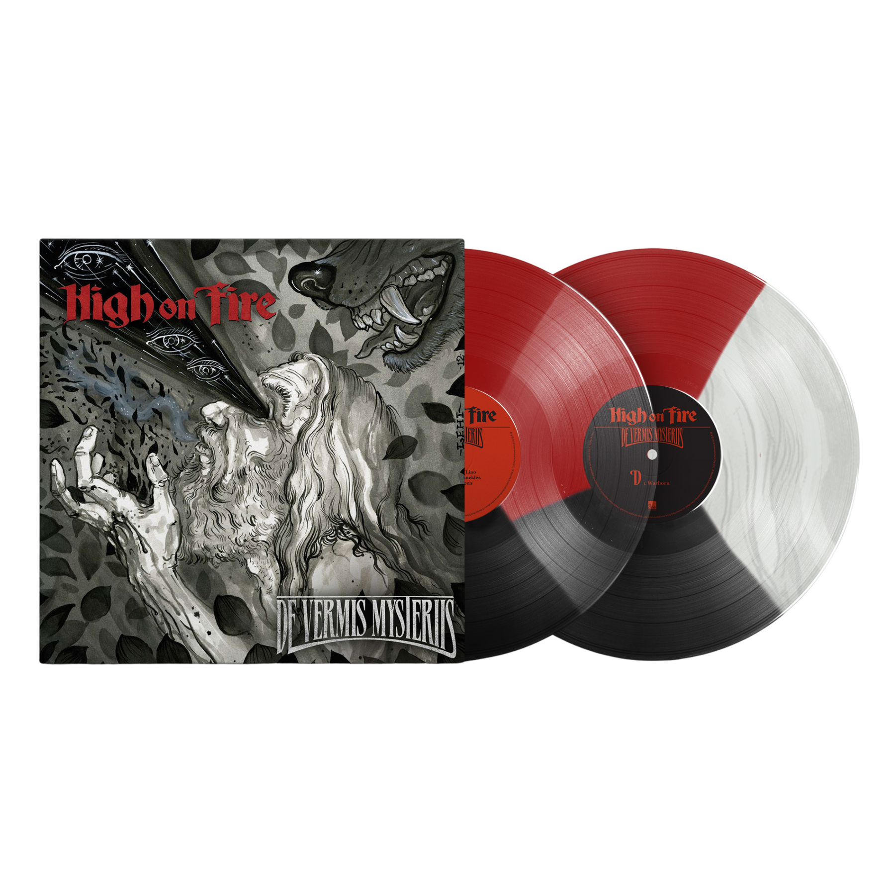 HIGH ON FIRE 'DE VERMIS MYSTERIIS' 2LP (Tri Color Vinyl)