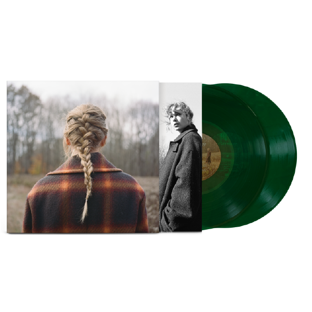 TAYLOR SWIFT 'EVERMORE' 2LP (Green Vinyl)