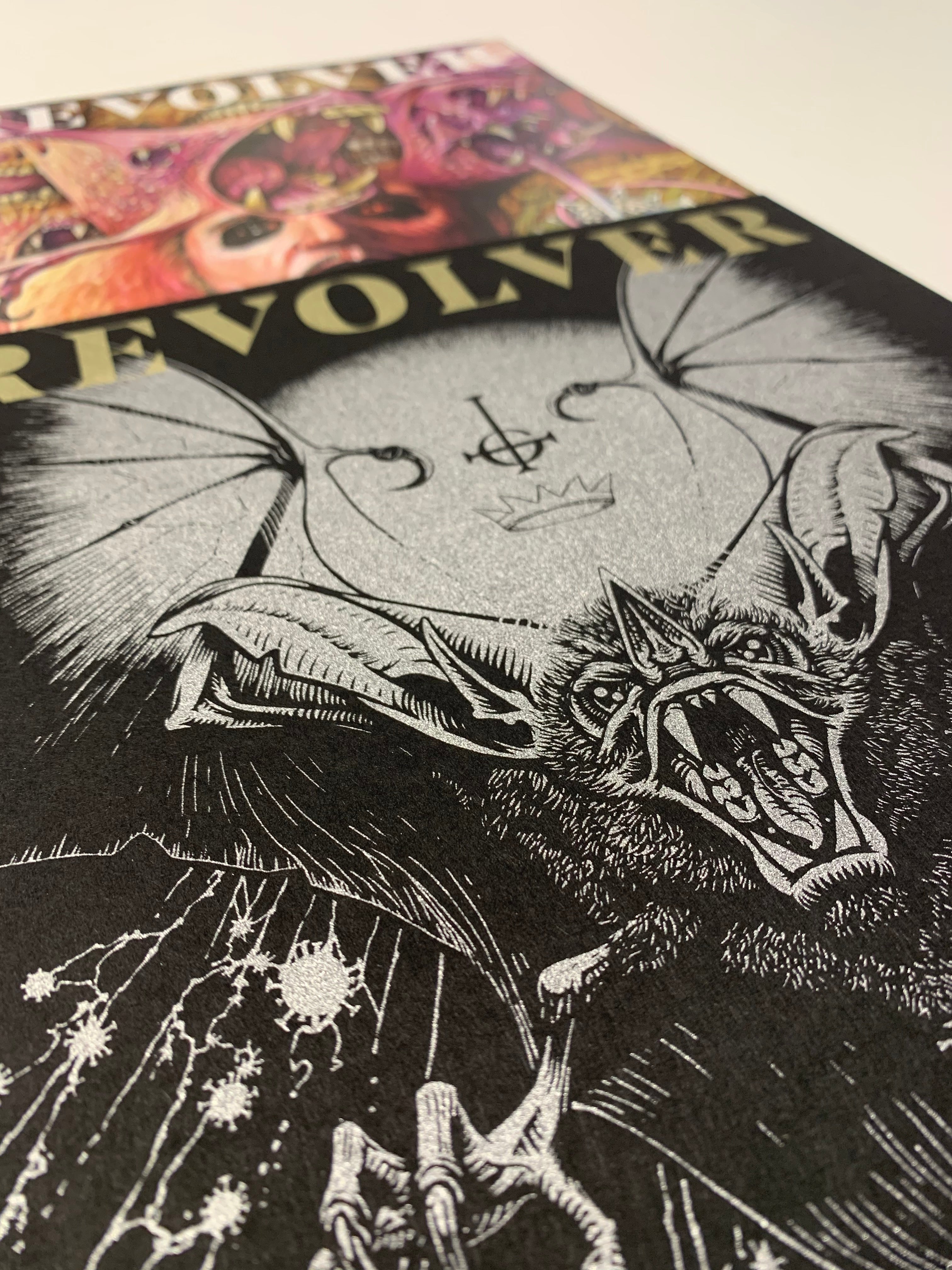 GHOST LIMITED EDITION SCREEN PRINTED SLIPCASE AND COVER BY MARALD VAN HAASTEREN – ONLY 500 AVAILABLE