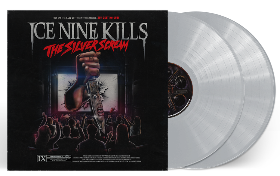 ICE NINE KILLS 'THE SILVER SCREAM' 2LP (Limited Silver Vinyl)