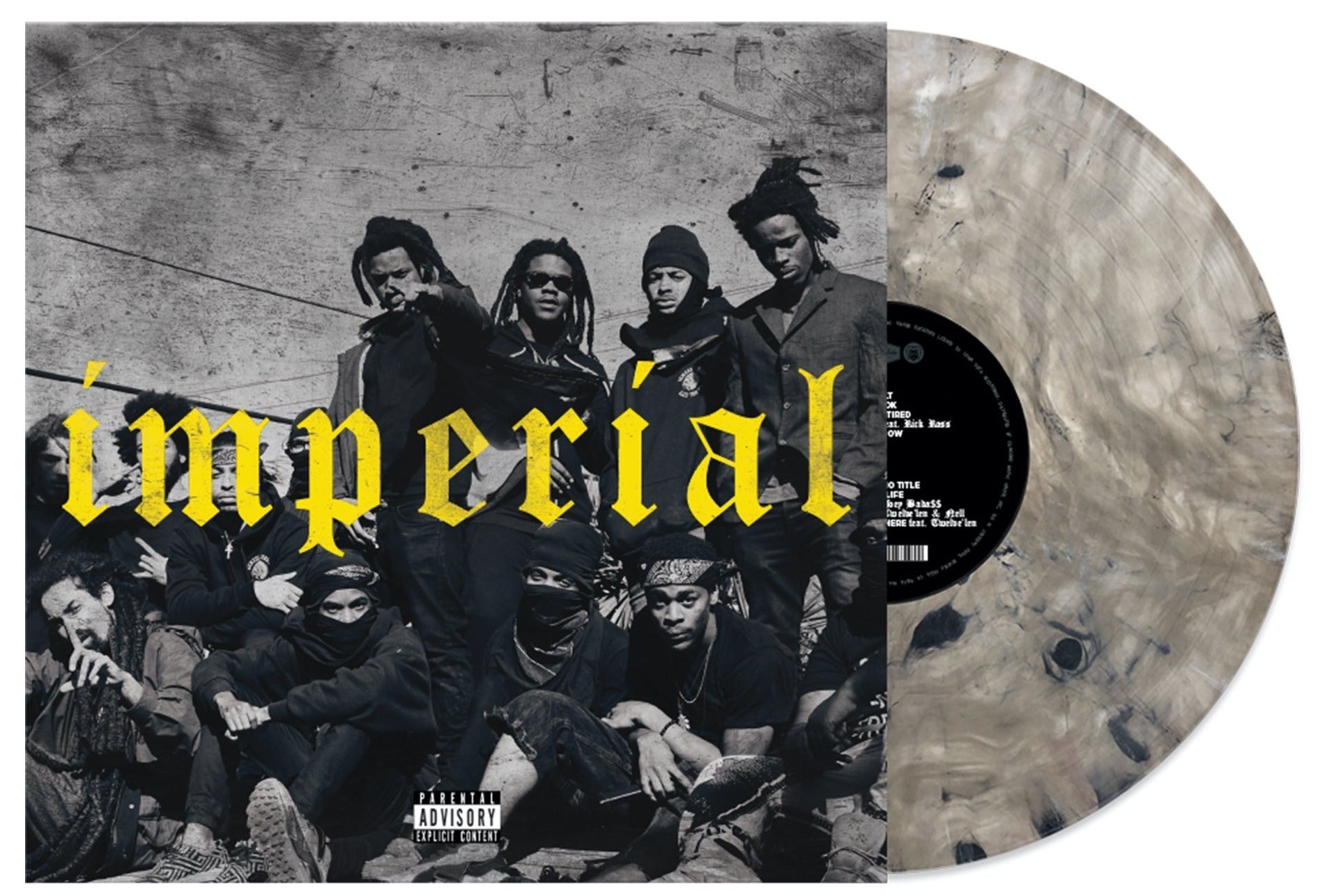 DENZEL CURRY ‘IMPERIAL’ LP (Limited Edition, Marble Zenith Grey Vinyl)