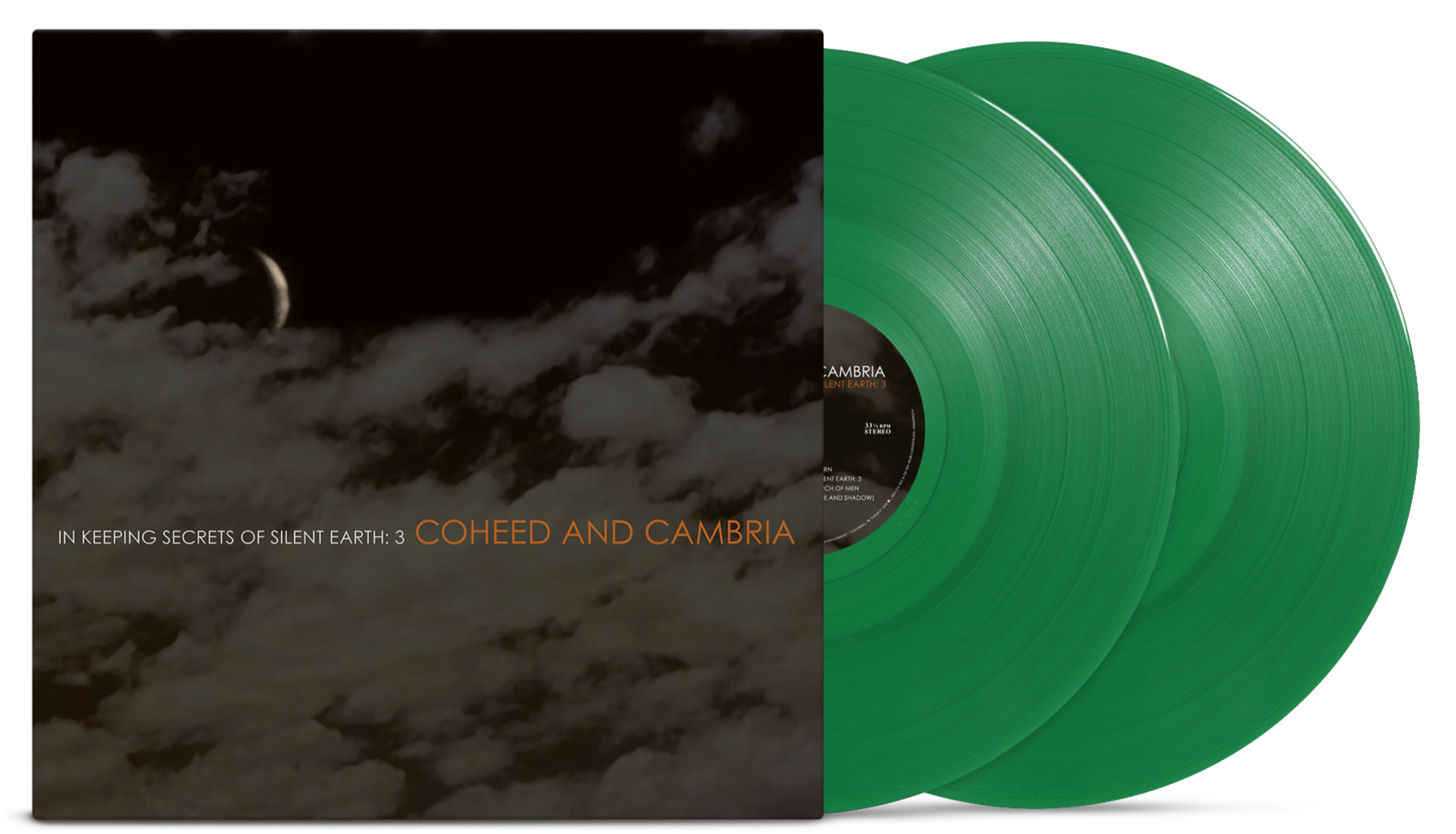 COHEED AND CAMBRIA ‘IN KEEPING SECRETS OF SILENT EARTH: 3’ 2LP (Limited Edition – Only 1000 Made, Translucent Green Vinyl)