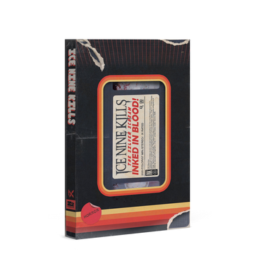 ICE NINE KILLS 'INKED IN BLOOD' GRAPHIC NOVEL DELUXE W/SILVER 2xLP