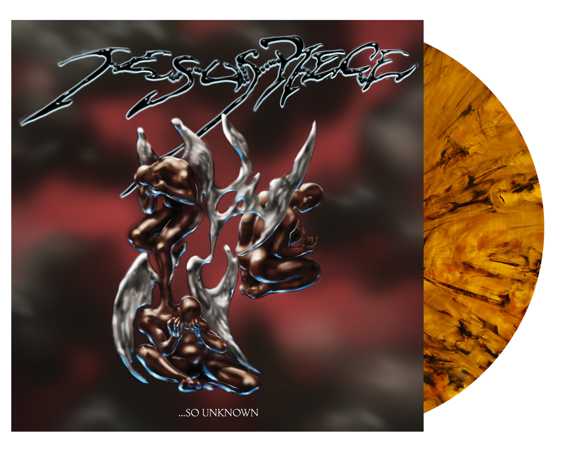 JESUS PIECE ‘SO UNKNOWN’ LP (Limited Edition – Only 300 made, Tigers Eye Translucent Vinyl)