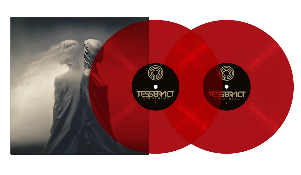 TESSERACT 'WAR OF BEING' 2LP (Limited Edition – Only 500 Made, Red Vin