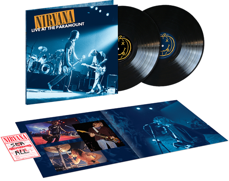 NIRVANA 'LIVE AT THE PARAMOUNT' 2LP