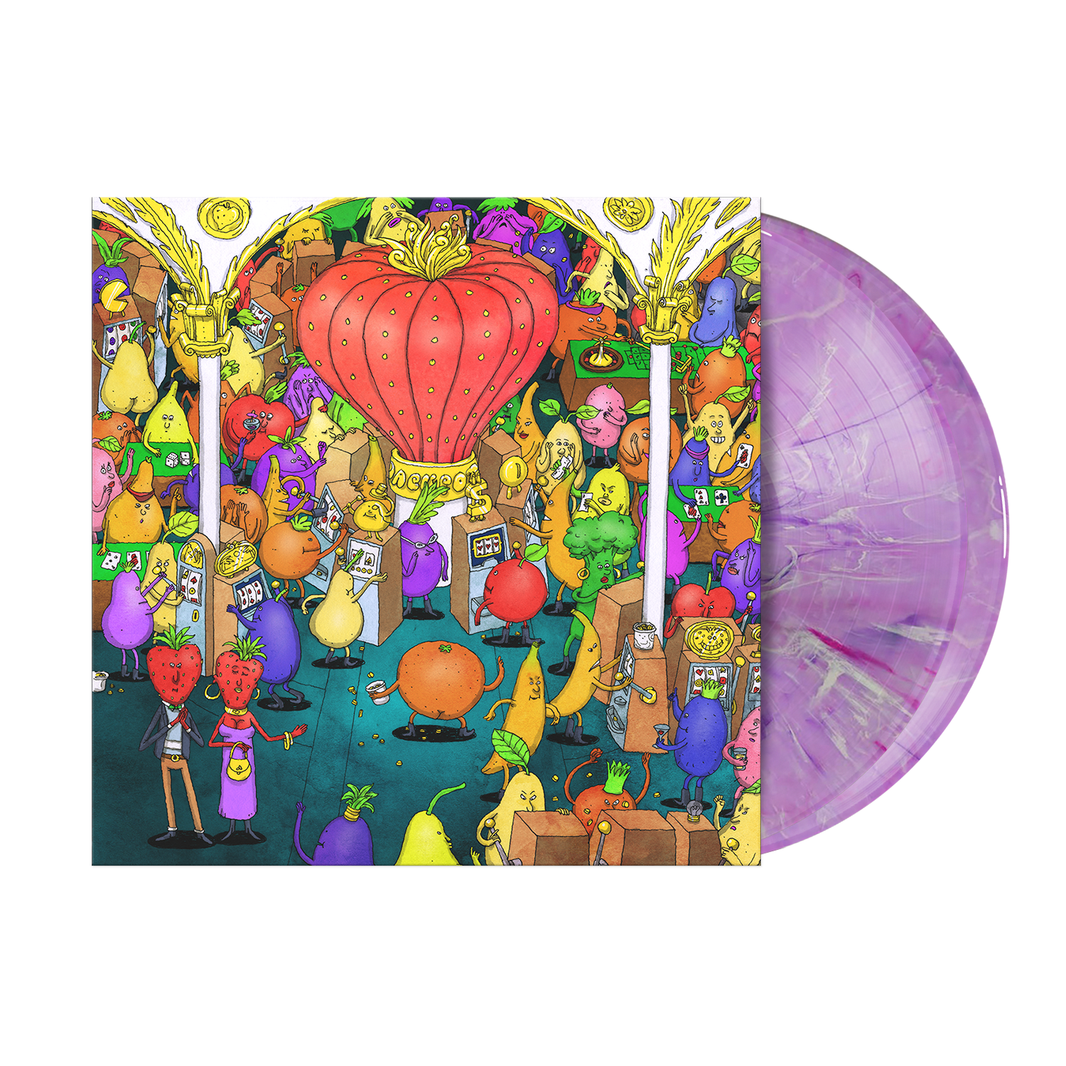 DANCE GAVIN DANCE 'JACKPOT JUICER' 2LP (Lavender Marble Vinyl)
