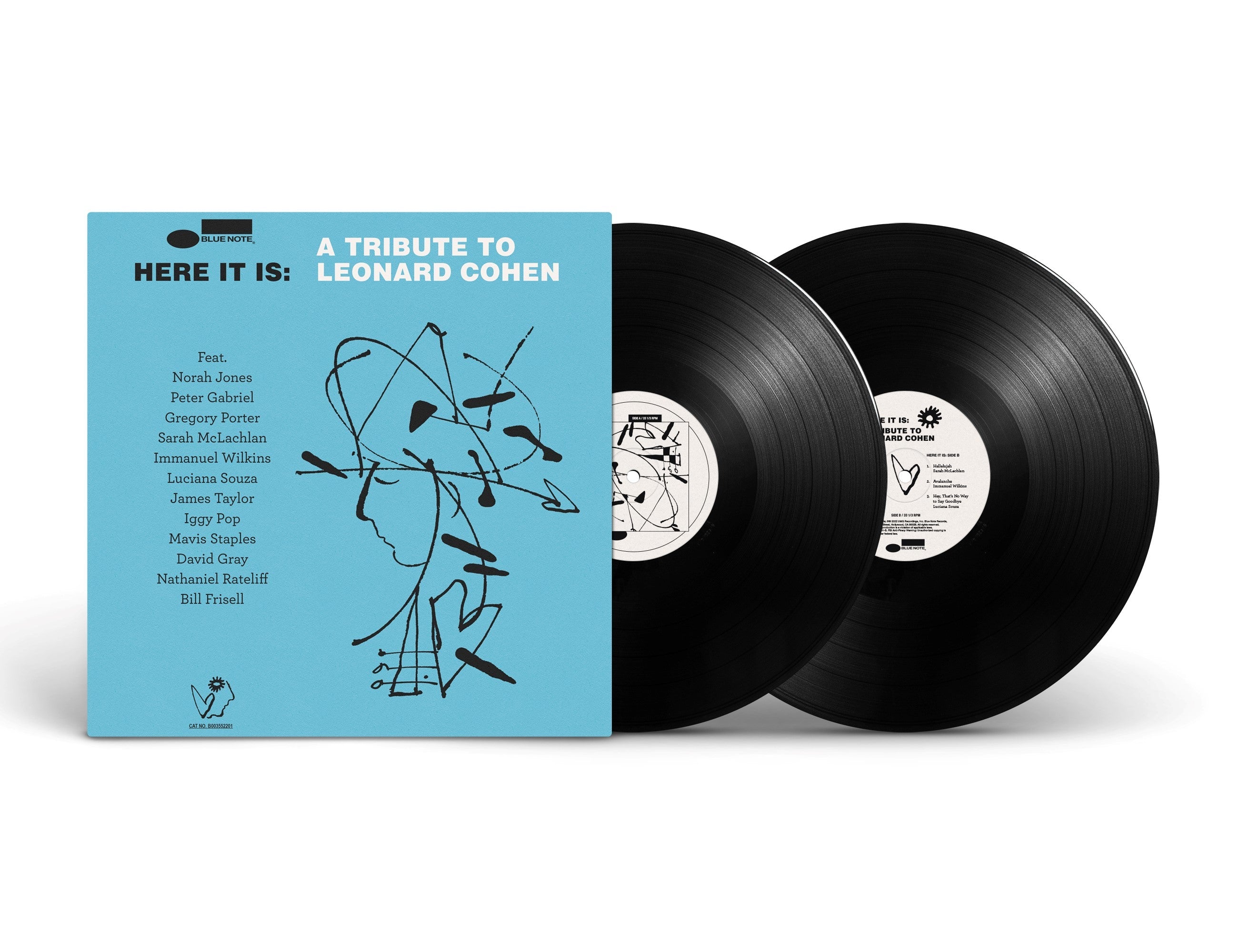 HERE IT IS 'HERE IT IS: A TRIBUTE TO LEONARD COHEN' 2LP