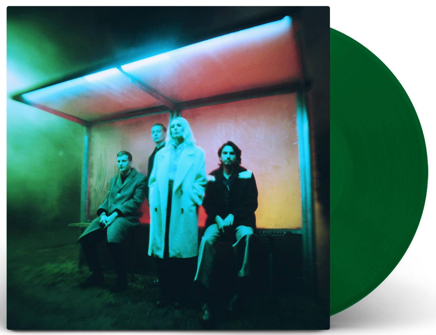 WOLF ALICE 'BLUE WEEKEND' LP (Translucent Forest Green Vinyl)