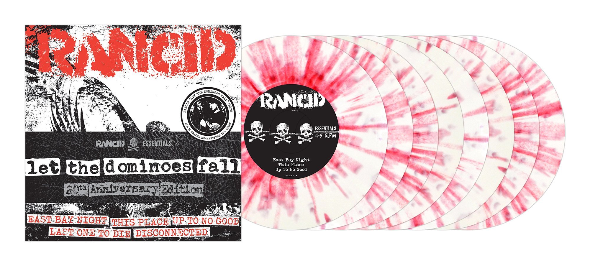 RANCID 'LET THE DOMINOES FALL' 8x7