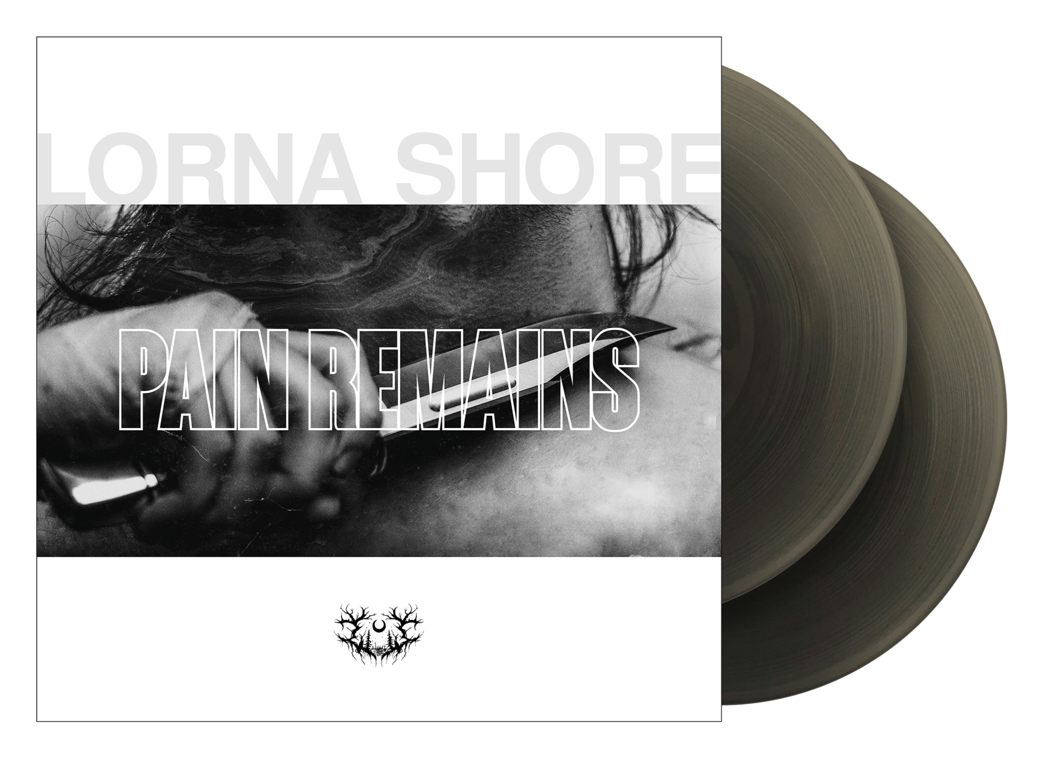 LORNA SHORE ‘PAIN REMAINS’ 2LP (Limited Edition – Only 500 Made, Transparent Black Ice Vinyl)