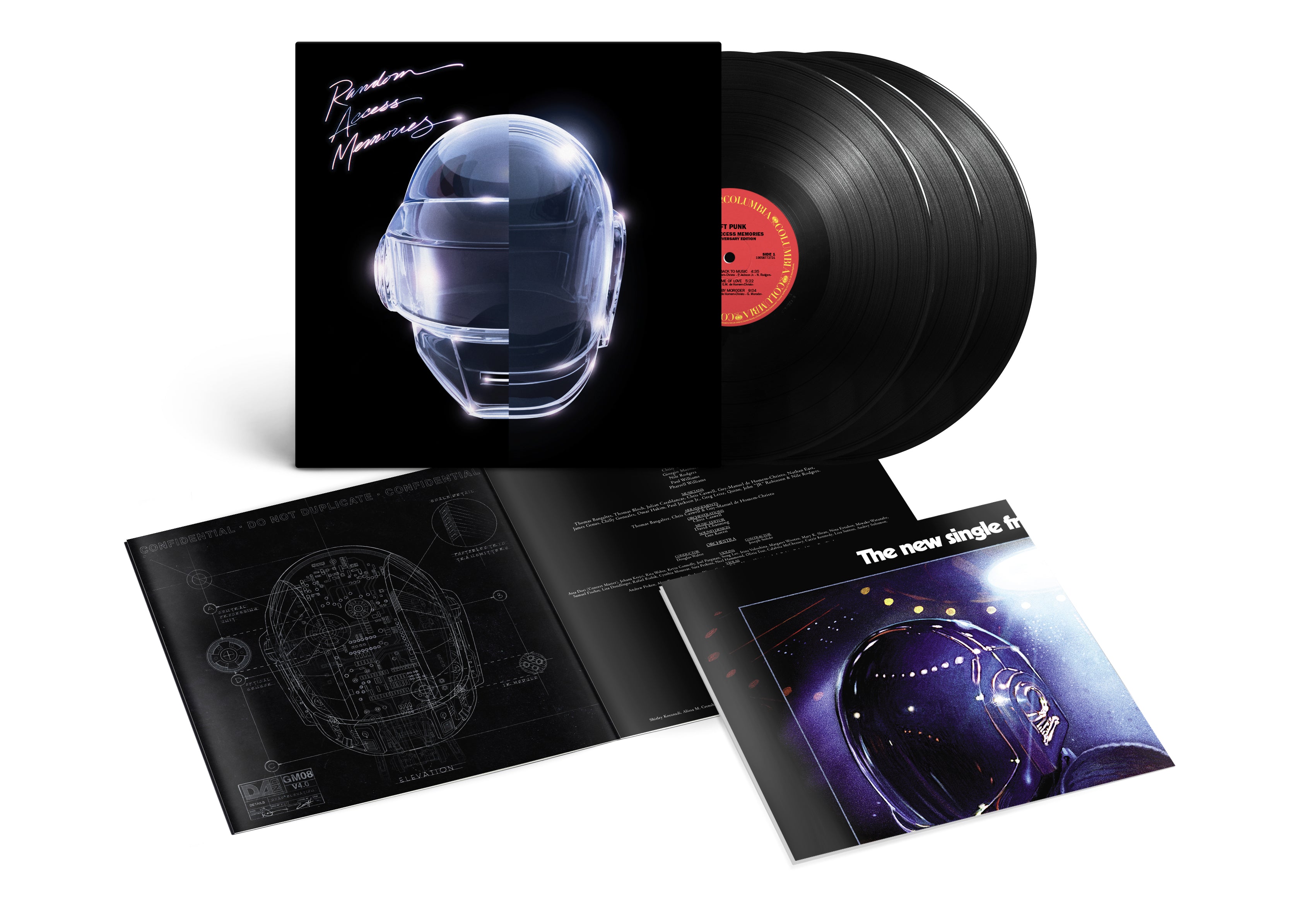 DAFT PUNK 'RANDOM ACCESS MEMORIES' 3LP (10th Anniversary Edition)