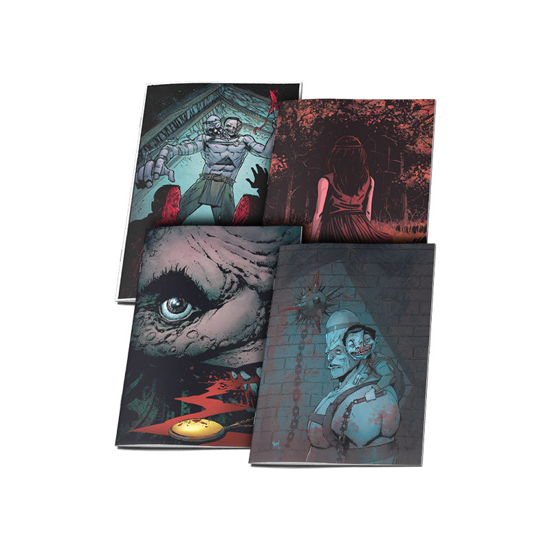 MY BROTHER’S BLOOD MACHINE by CLAUDIO SANCHEZ - COMIC BOOK ISSUES #1 thru #4 (EXCLUSIVE COVERS)