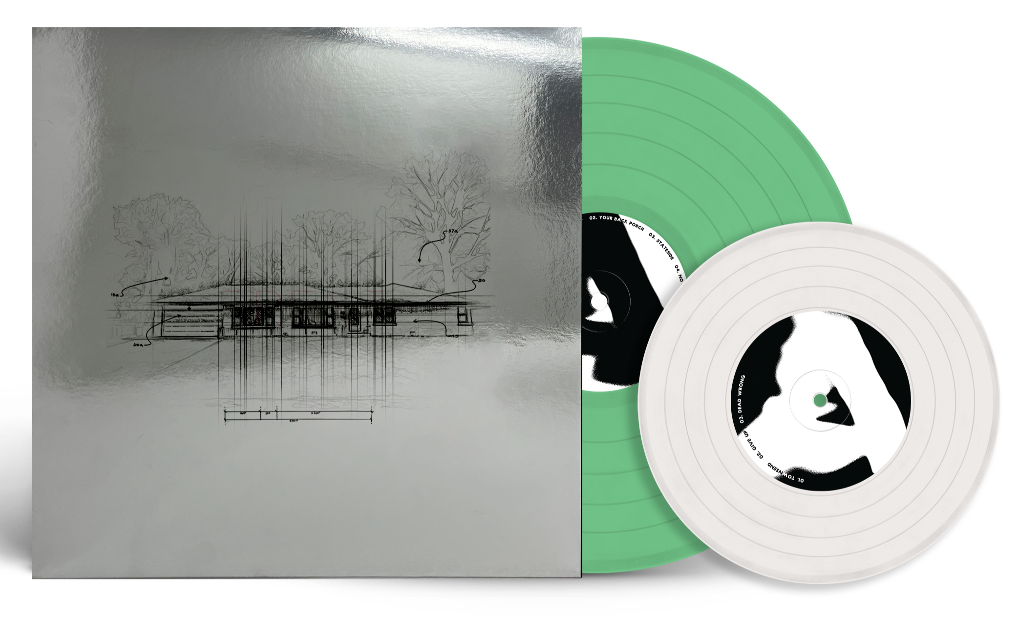 KNUCKLE PUCK 'RETROSPECTIVE' LP (Limited Edition – Only 250 made, Green Vinyl w/ White 7")