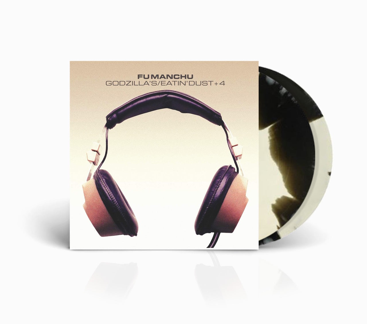 FU MANCHU ‘GODZILLA'S/EATIN' DUST + 4 AT THE DOJO’ LIMITED-EDITION 2LP BLACK & WHITE MARBLE — ONLY 500 MADE