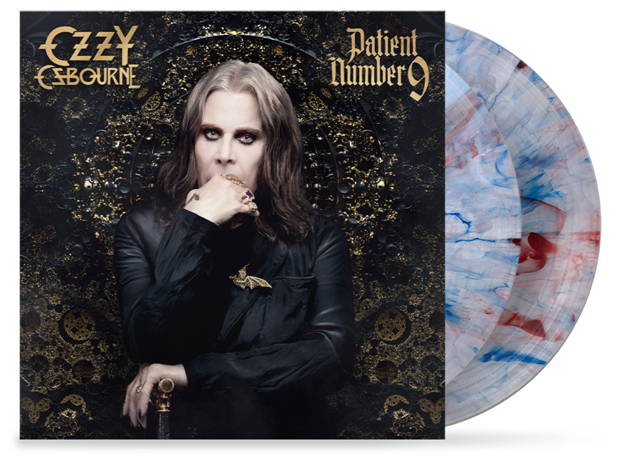 OZZY OSBOURNE 'PATIENT NUMBER 9' 2LP (Limited Edition, Red, White, & Blue Vinyl)