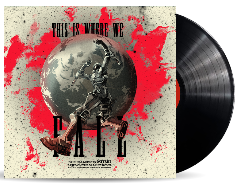 MITSKI 'THIS IS WHERE WE FALL' COMIC SOUNDTRACK LP