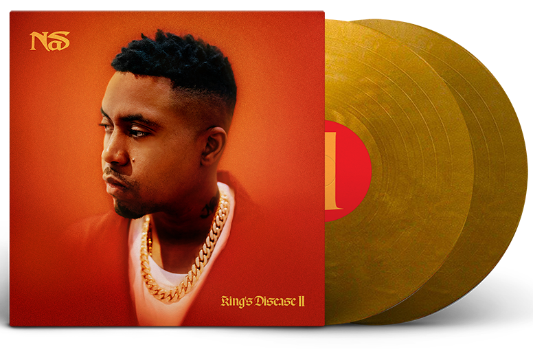 NAS 'KING'S DISEASE II' 2LP (Gold Vinyl)