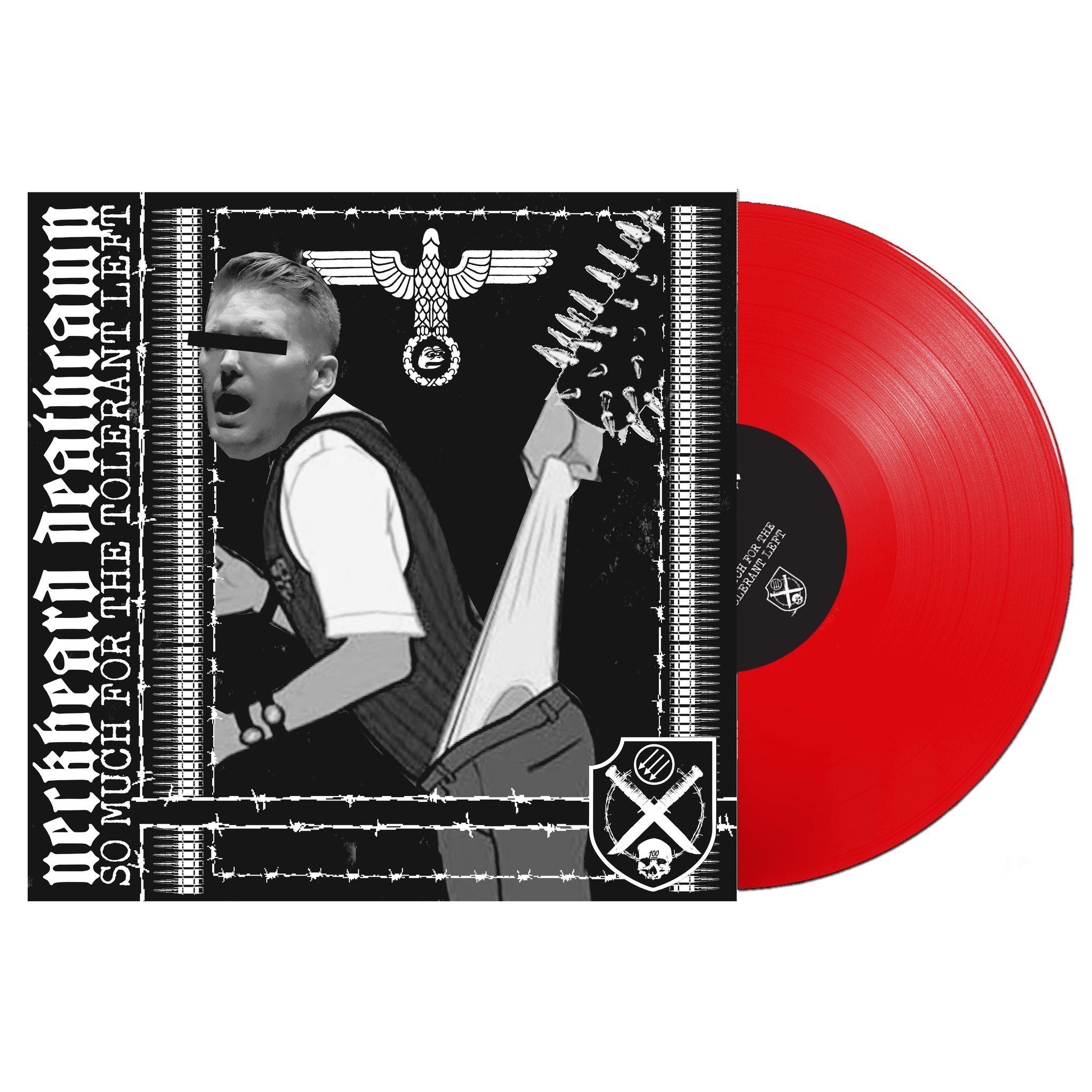 NECKBEARD DEATHCAMP 'SO MUCH FOR THE TOLERANT LEFT' RED LP