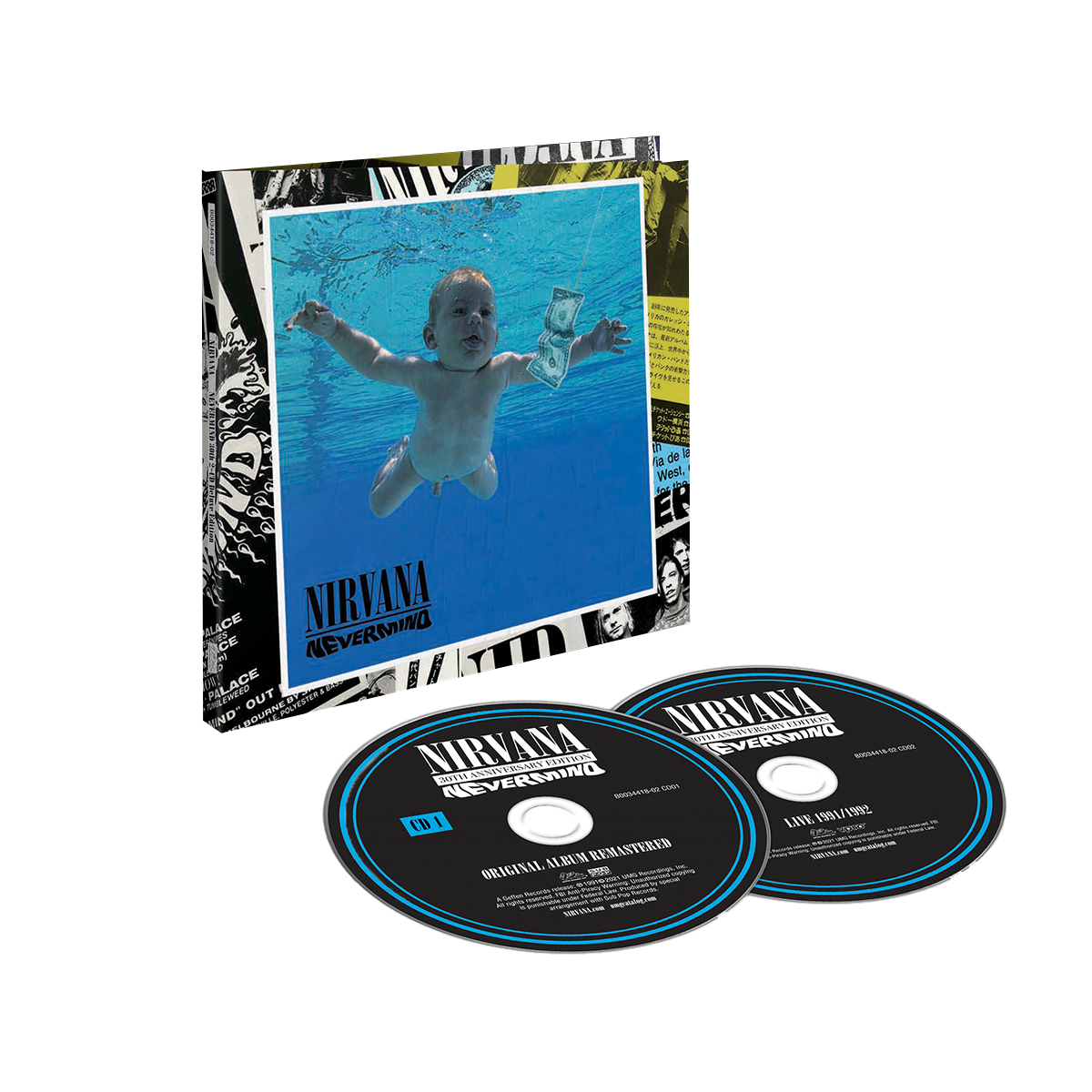 NIRVANA 'NEVERMIND' 2CD (30th Anniversary) NIRVANA 'NEVERMIND' 2CD (30th Anniversary)