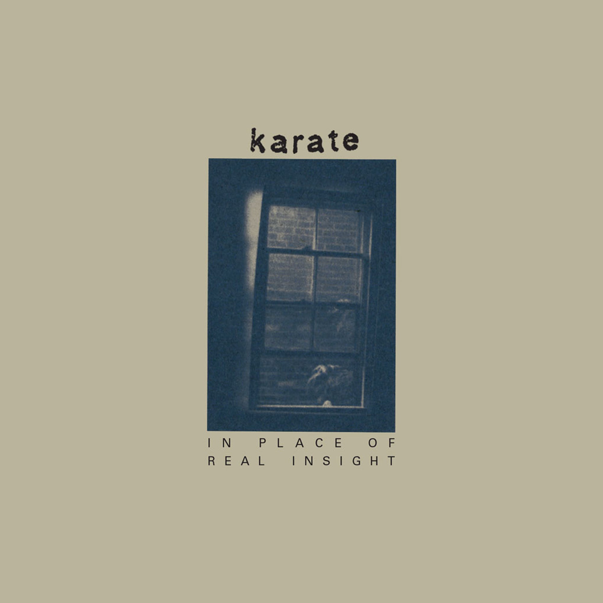 KARATE 'IN PLACE OF REAL INSIGHT' LP (Gold Martini Vinyl)