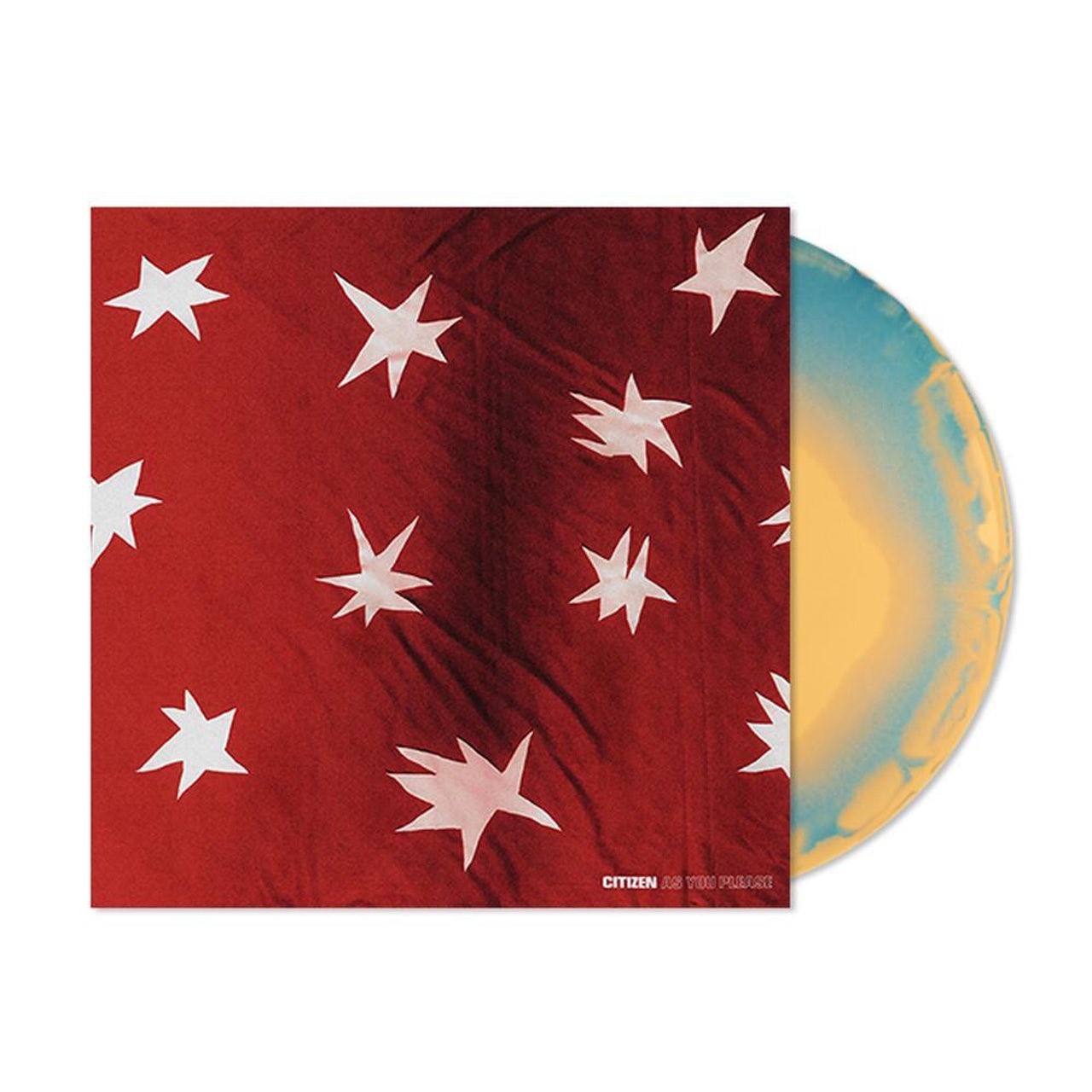 CITIZEN 'AS YOU PLEASE' LP (Neon Orange & Blue Twister Vinyl)