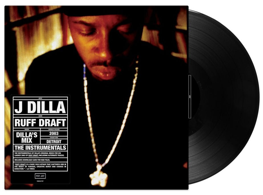 J DILLA 'RUFF DRAFT: INSTRUMENTALS' LP