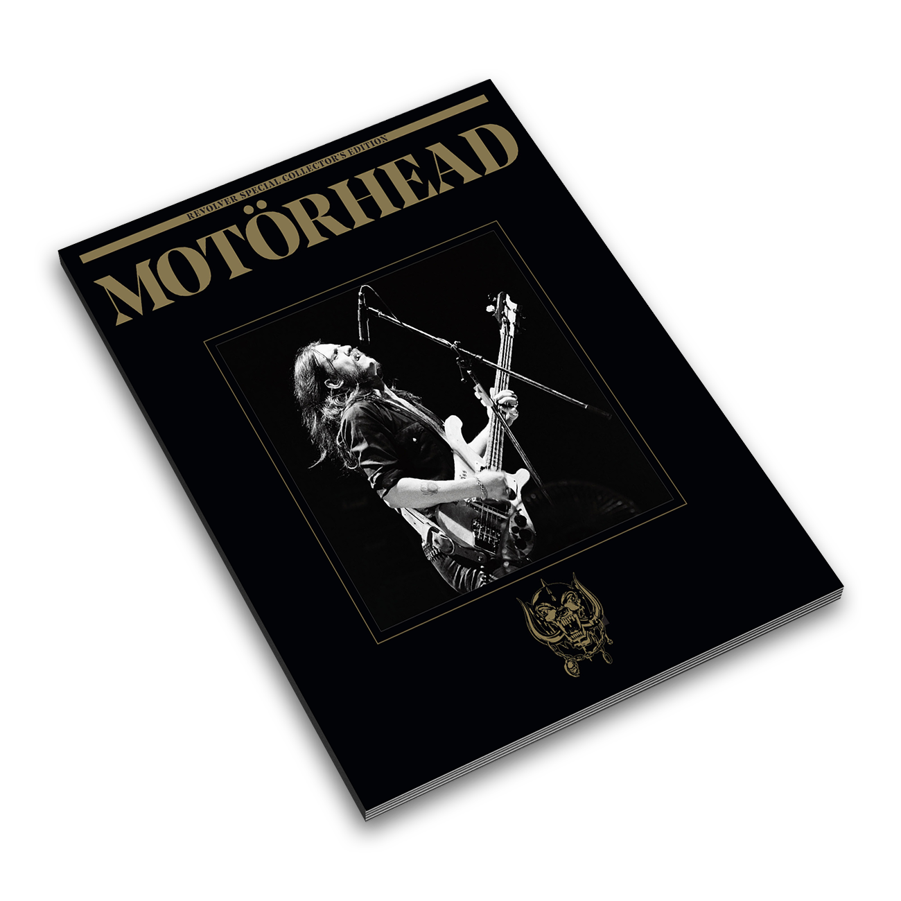 MOTÖRHEAD 'NO SLEEP 'TIL HAMMERSMITH' LP + REVOLVER SPECIAL COLLECTOR'S EDITION MAGAZINE (Color Swirl Vinyl)