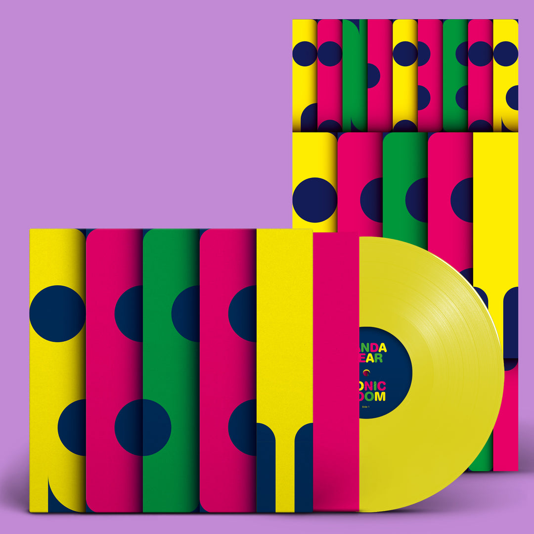 PANDA BEAR & SONIC BOOM 'RESET' LP (Yellow Vinyl w/ Slipmat)