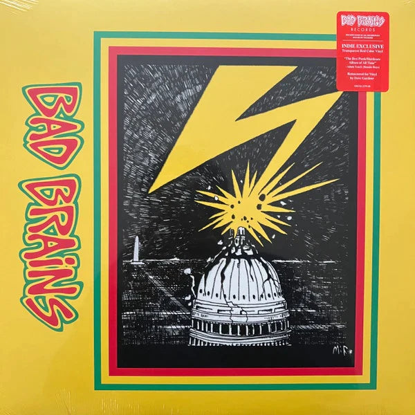 BAD BRAINS 'BAD BRAINS' LP (Transparent Red Vinyl)