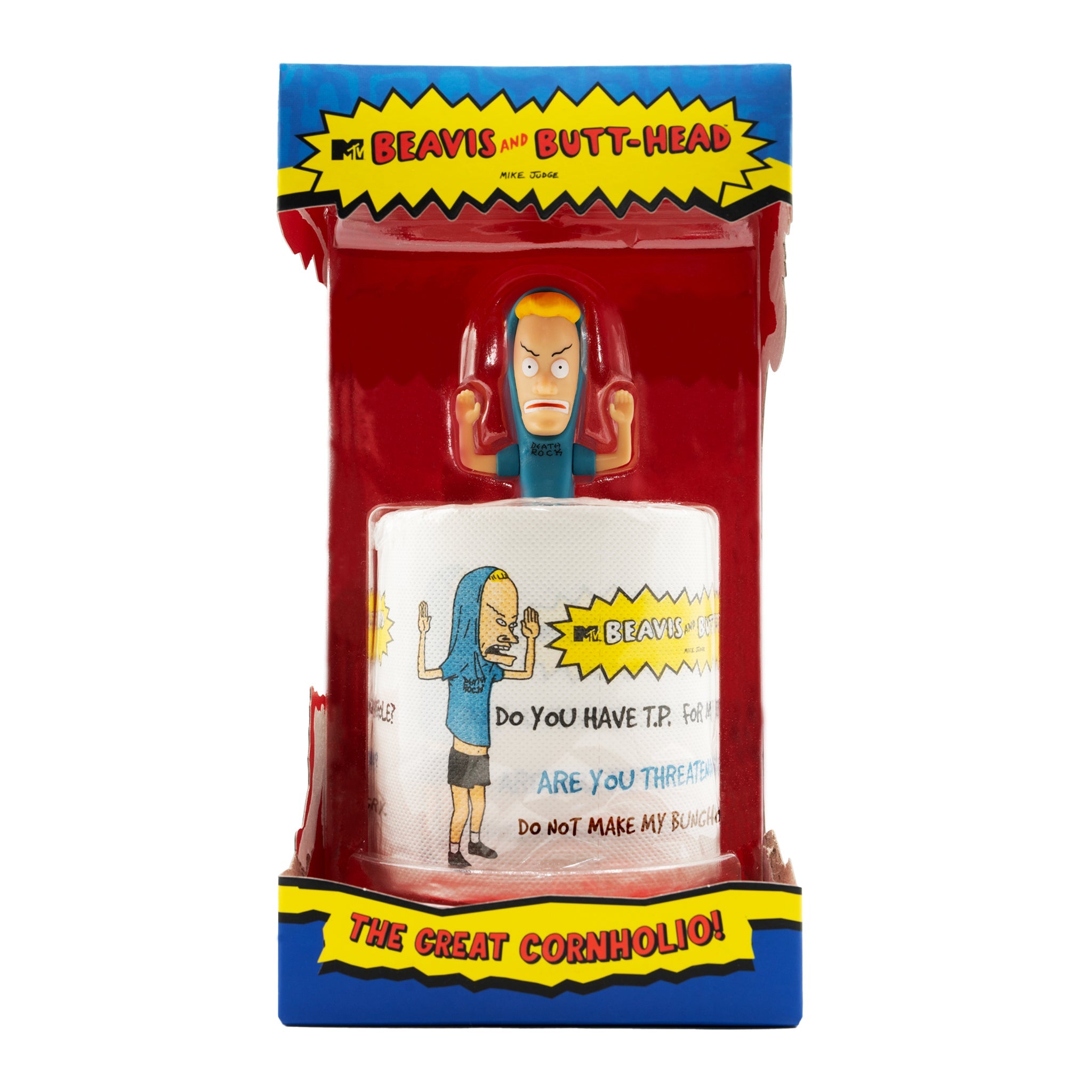 BEAVIS AND BUTT-HEAD REACTION FIGURE WAVE 1 - CORNHOLIO BOXSET WITH TP