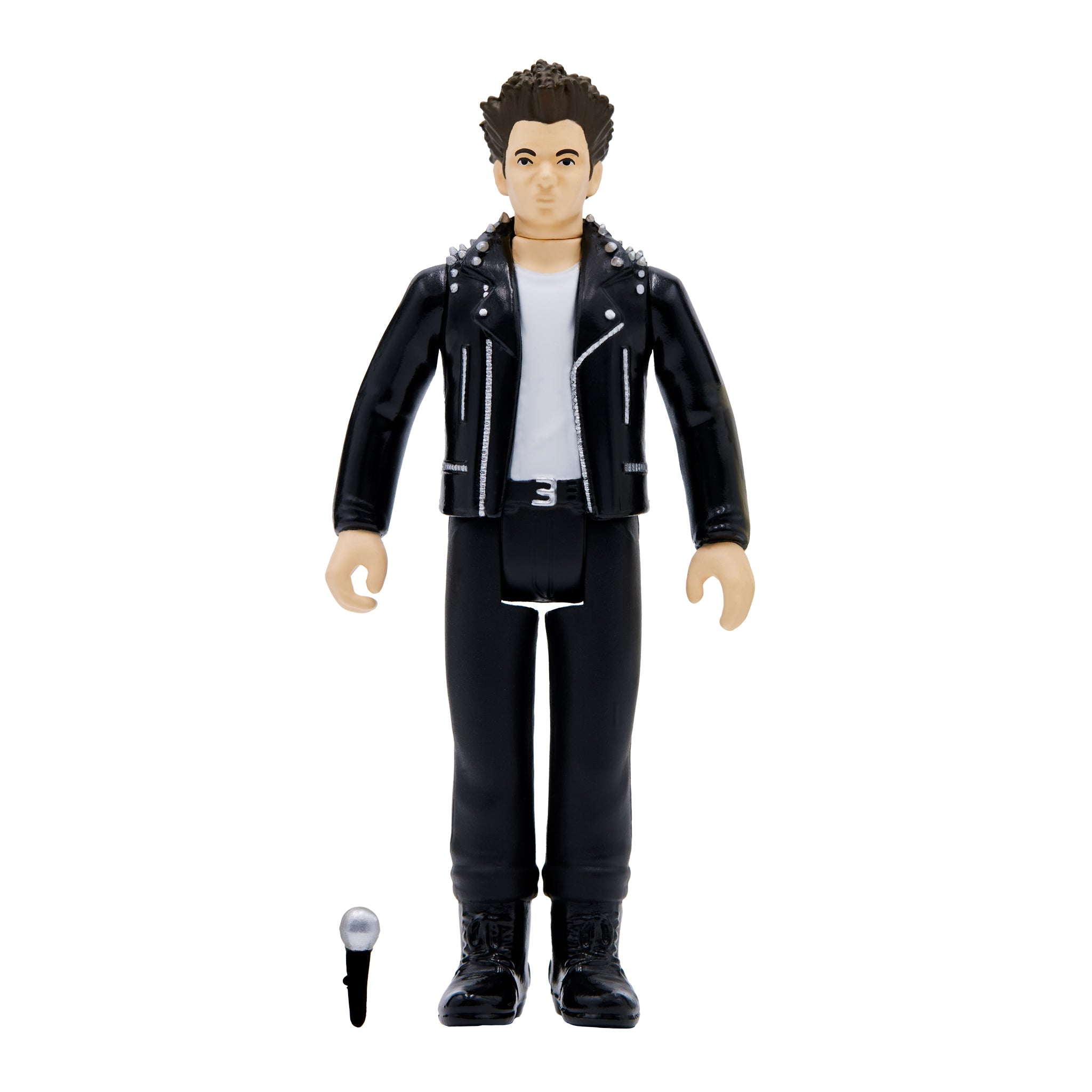 DISCHARGE REACTION PUNK ACTION FIGURE - CAL MORRIS WITH STUDDED LEATHER JACKET