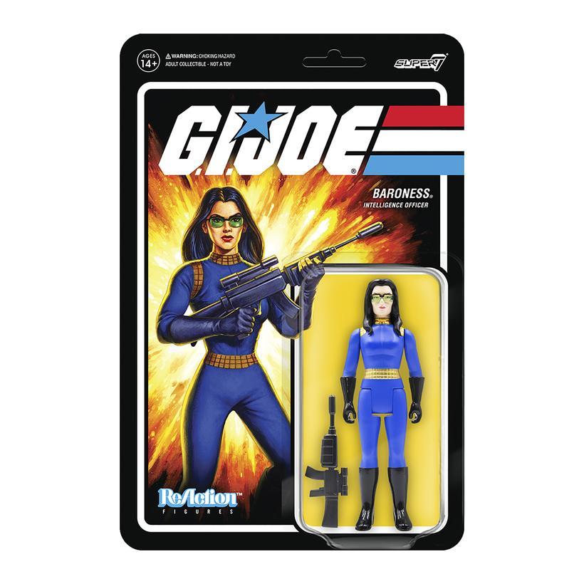GI JOE REACTION FIGURE - WAVE 1 BARONESS