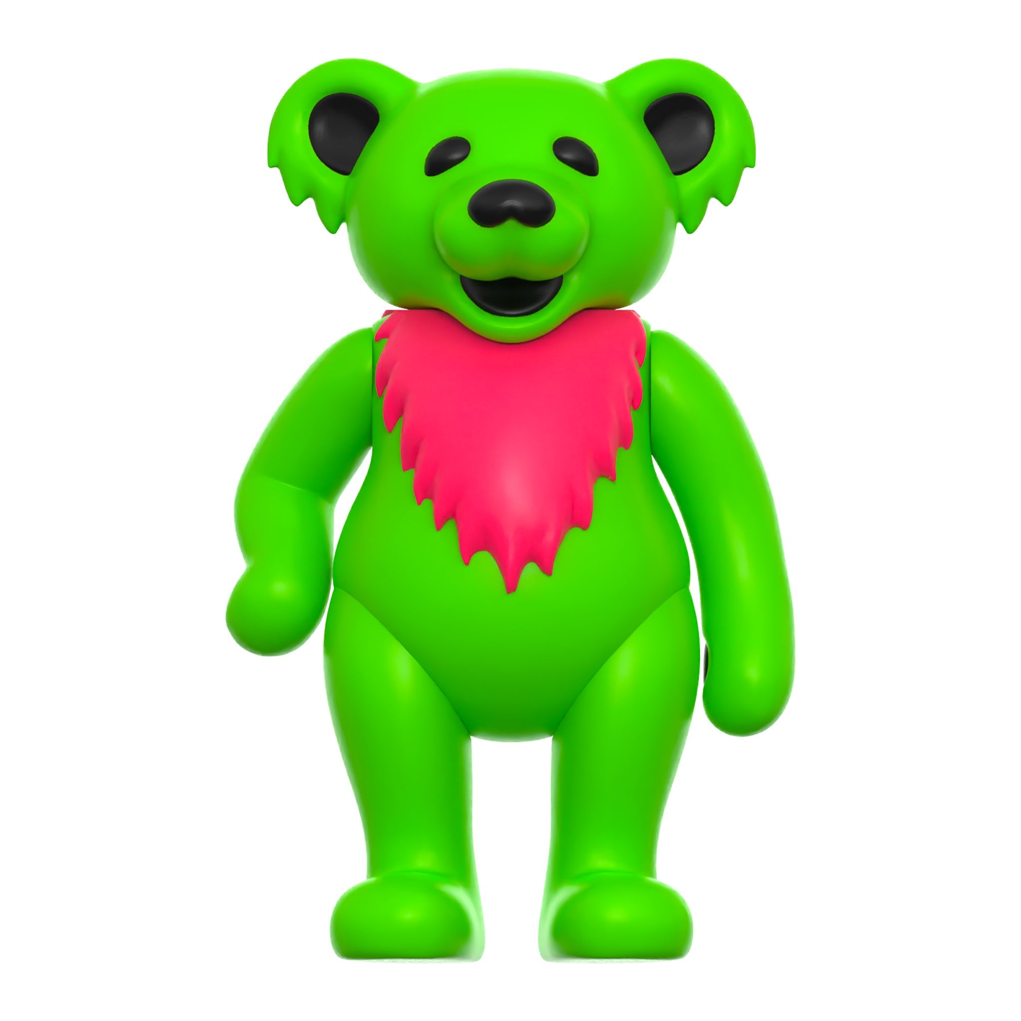 SUPER7 REACTION GRATEFUL DEAD W3 DANCING BEARS LEAFY GREEN (GLOW IN TH