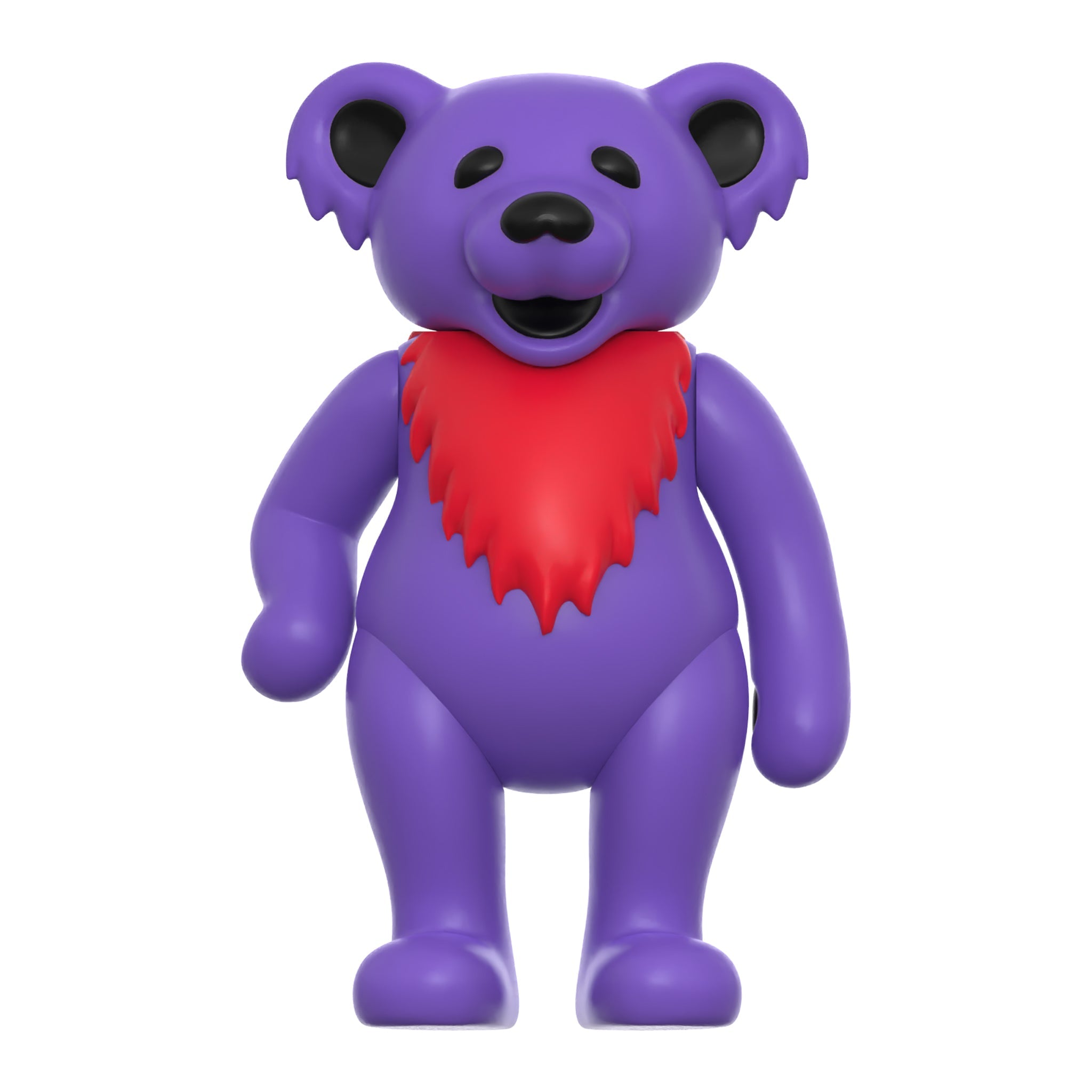 SUPER7 REACTION GRATEFUL DEAD W3 DANCING BEARS HAIGHT PURPLE (GLOW IN THE DARK)