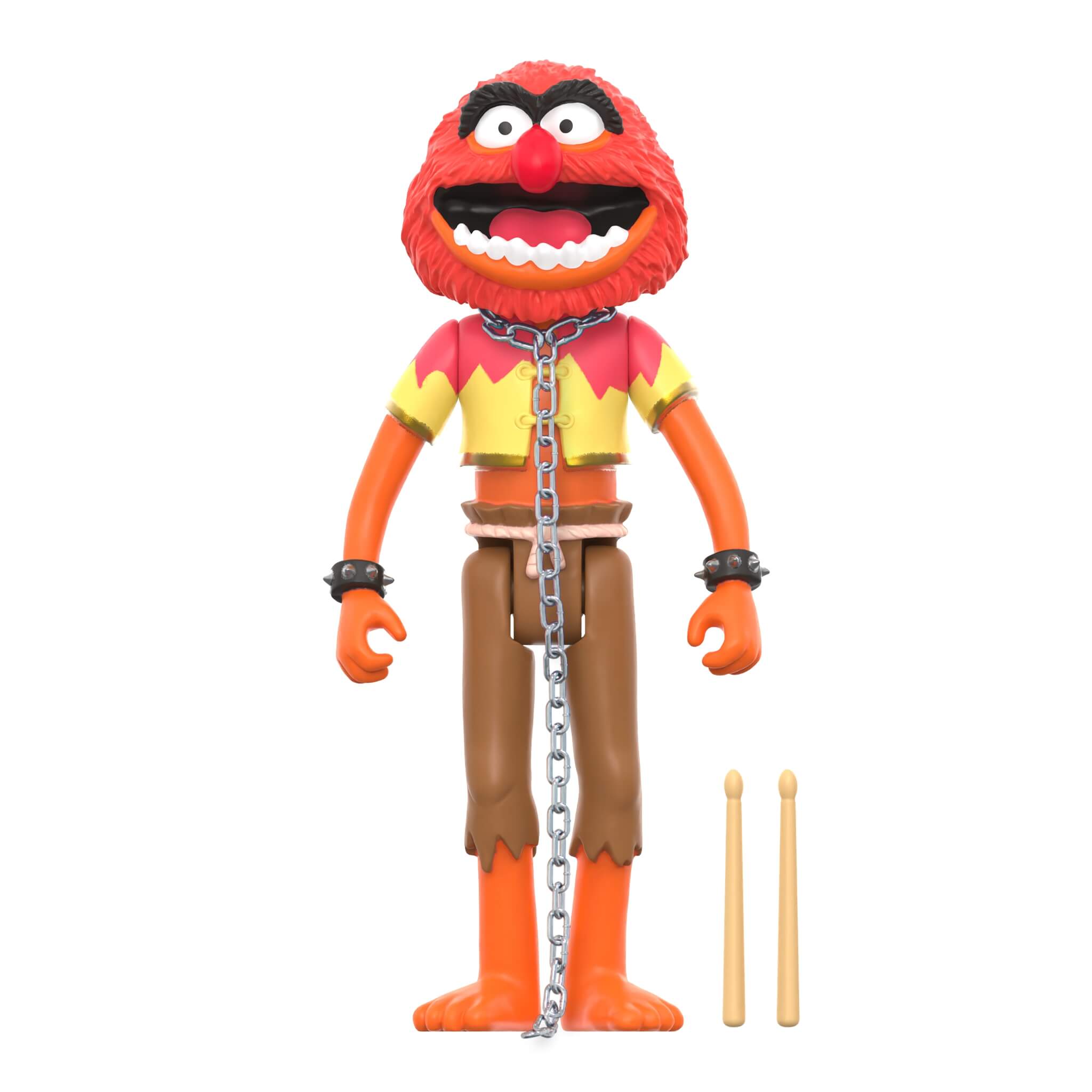 THE MUPPETS REACTION FIGURE WAVE 1 - ELECTRIC MAYHEM BAND - ANIMAL