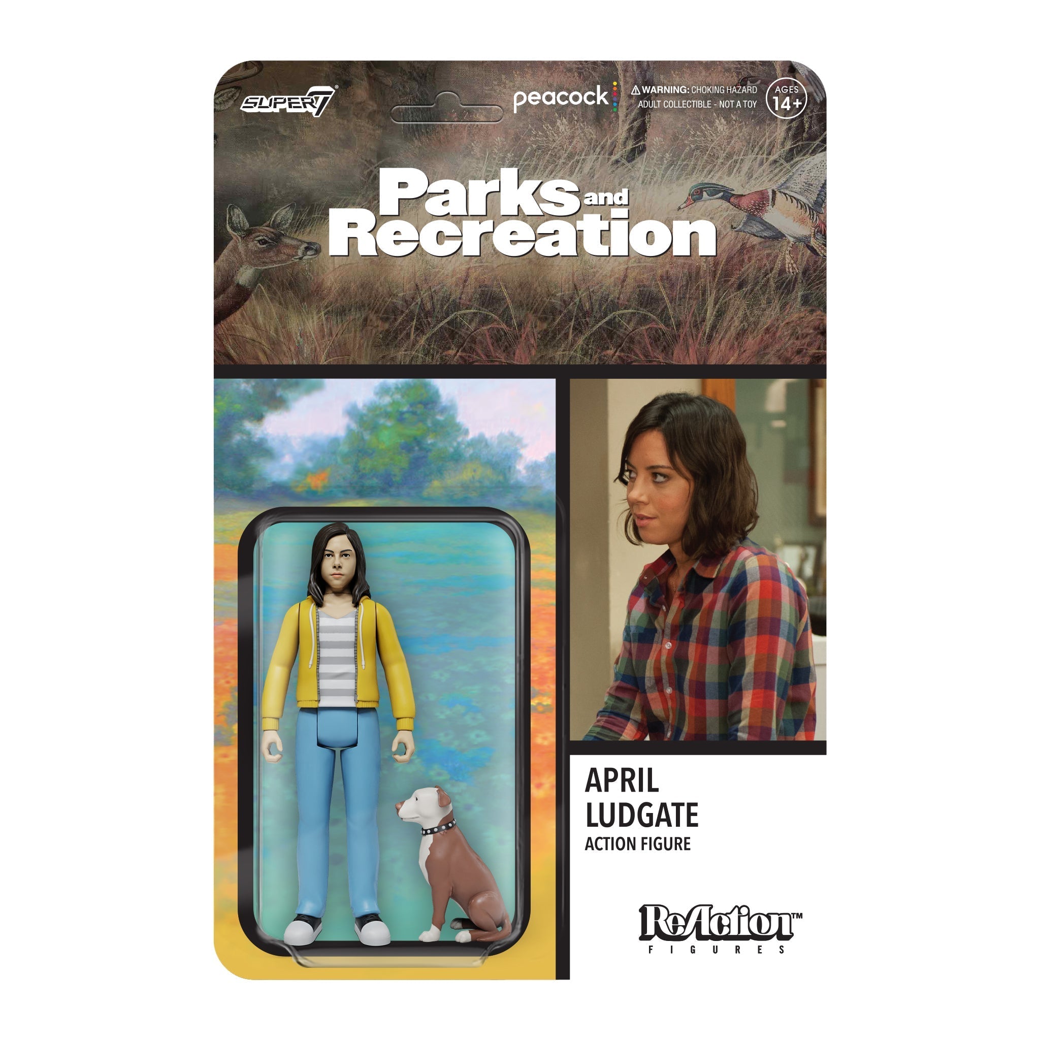 PARKS AND RECREATION REACTION WAVE 1 - APRIL LUDGATE ACTION FIGURE