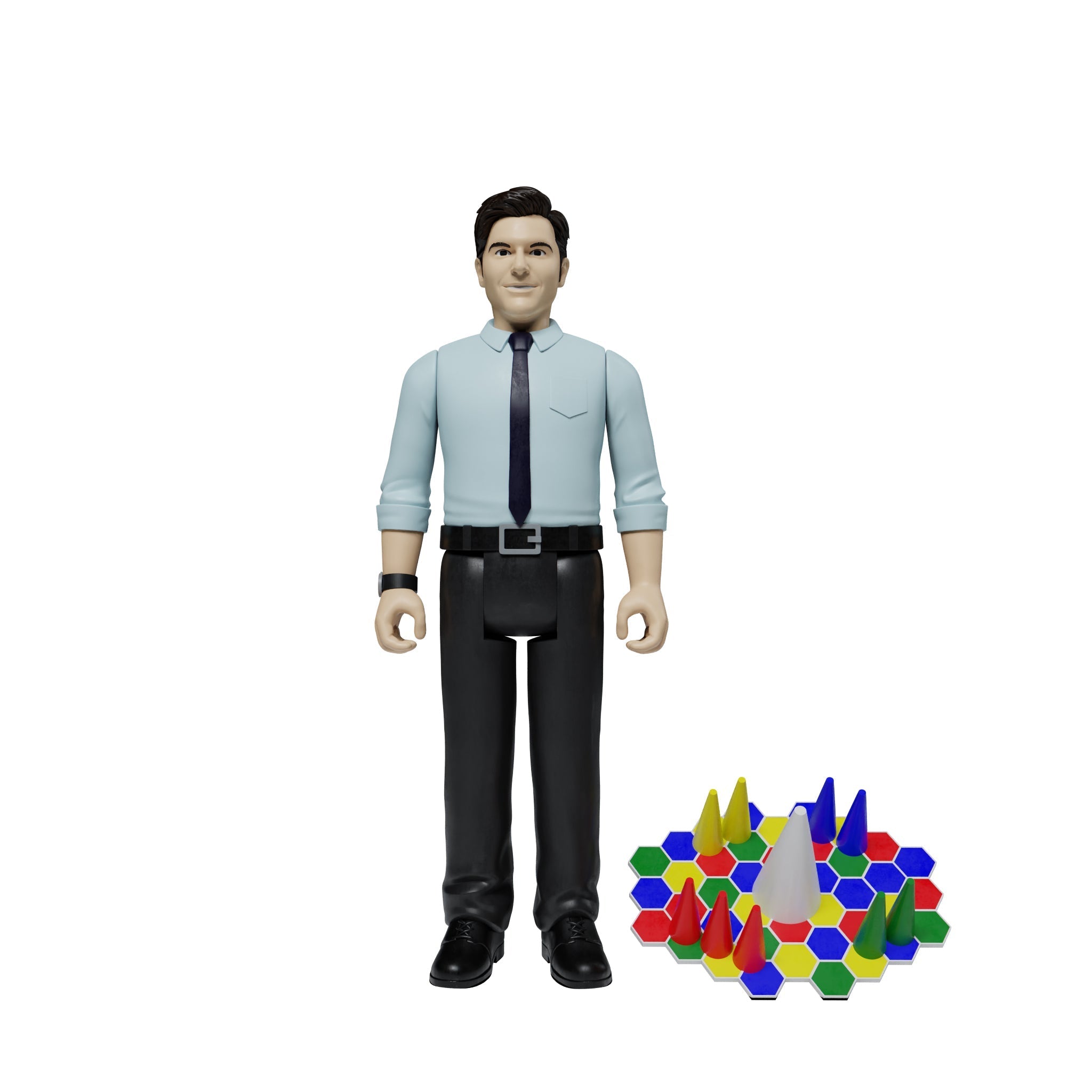 PARKS AND RECREATION REACTION WAVE 1 - BEN WYATT ACTION FIGURE