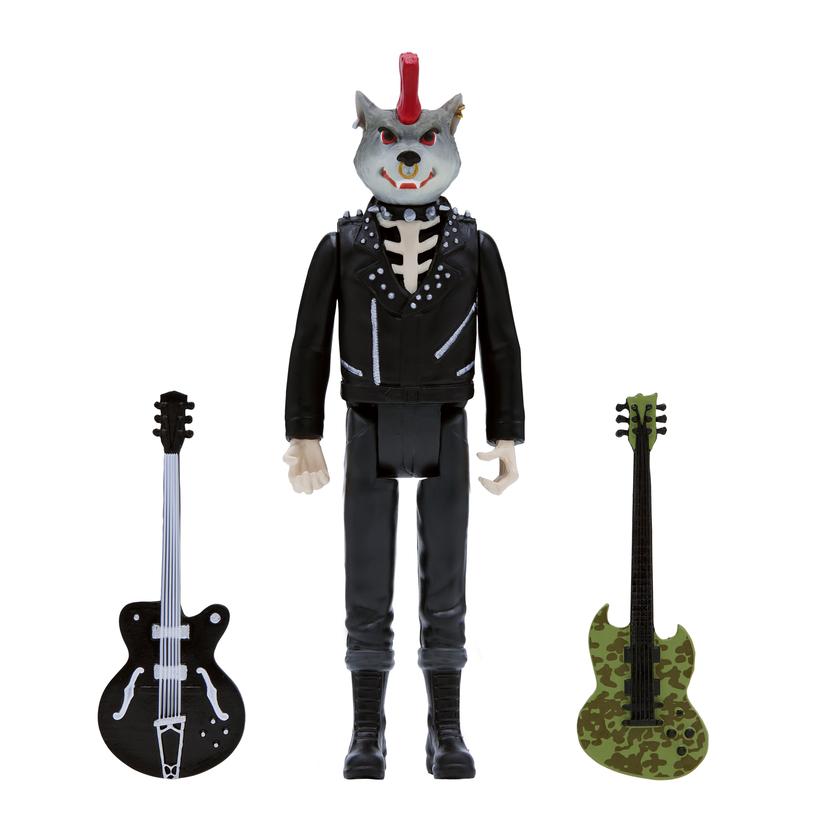 RANCID REACTION FIGURE WAVE 3 'SKELETIM' WOLF HEAD