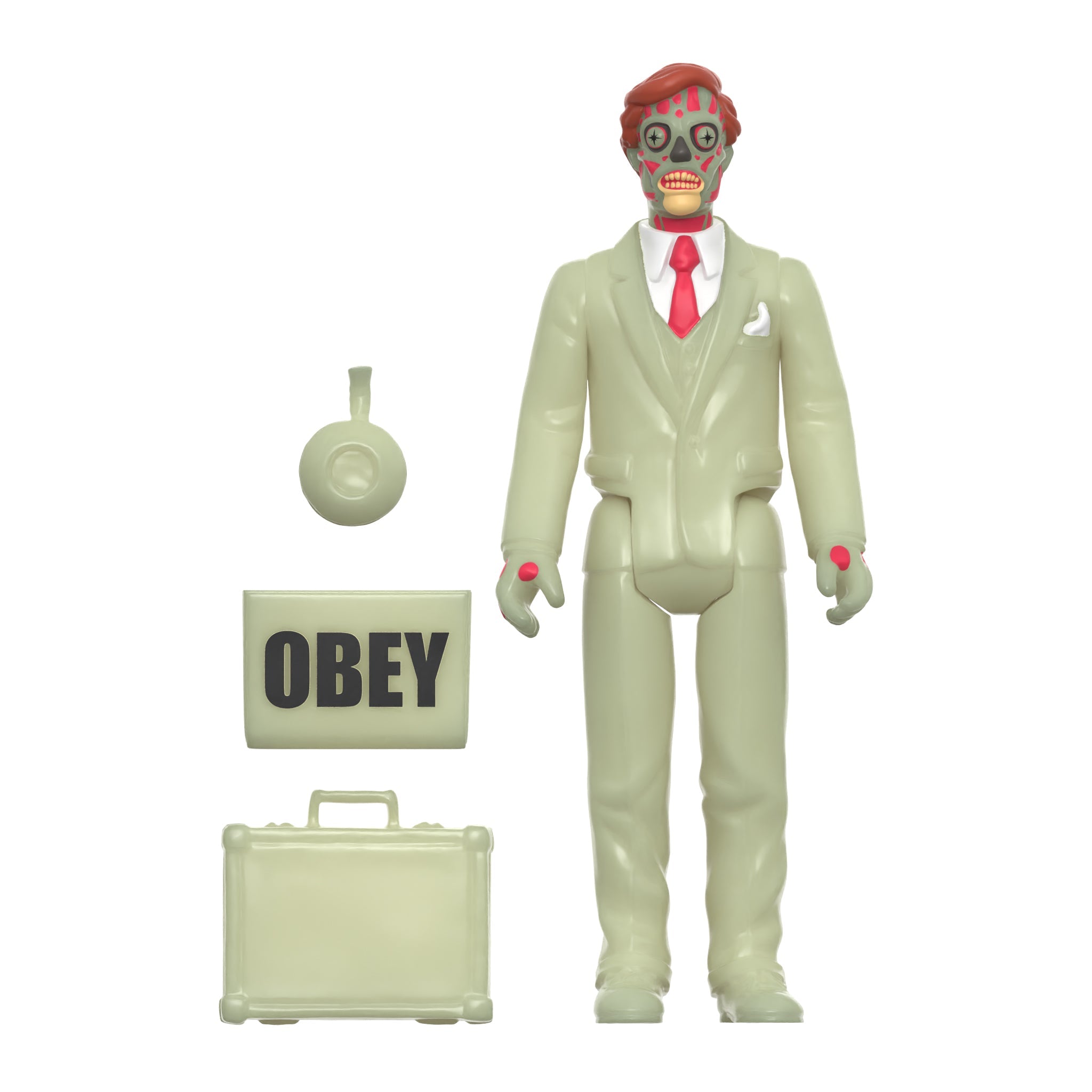 THEY LIVE REACTION WAVE 2 FIGURE - MALE GHOUL (GLOW)