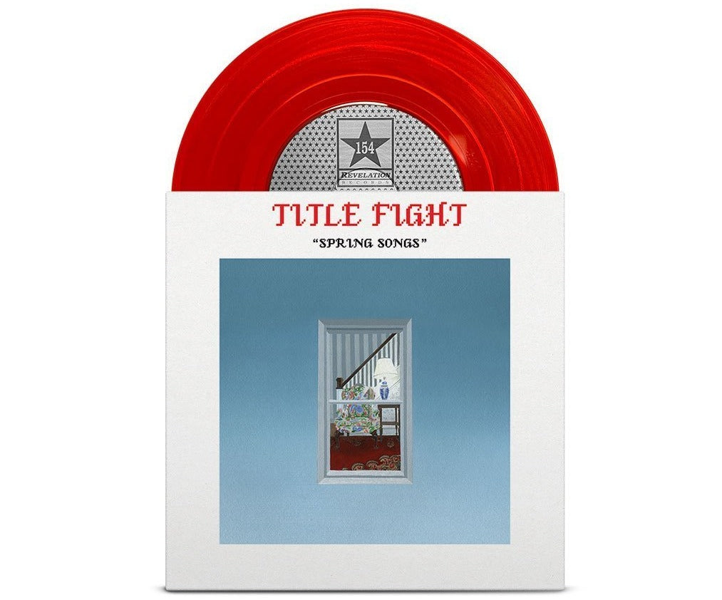 TITLE FIGHT &lsquo;SPRING SONGS&rsquo; 7&quot; EP (Red Vinyl)