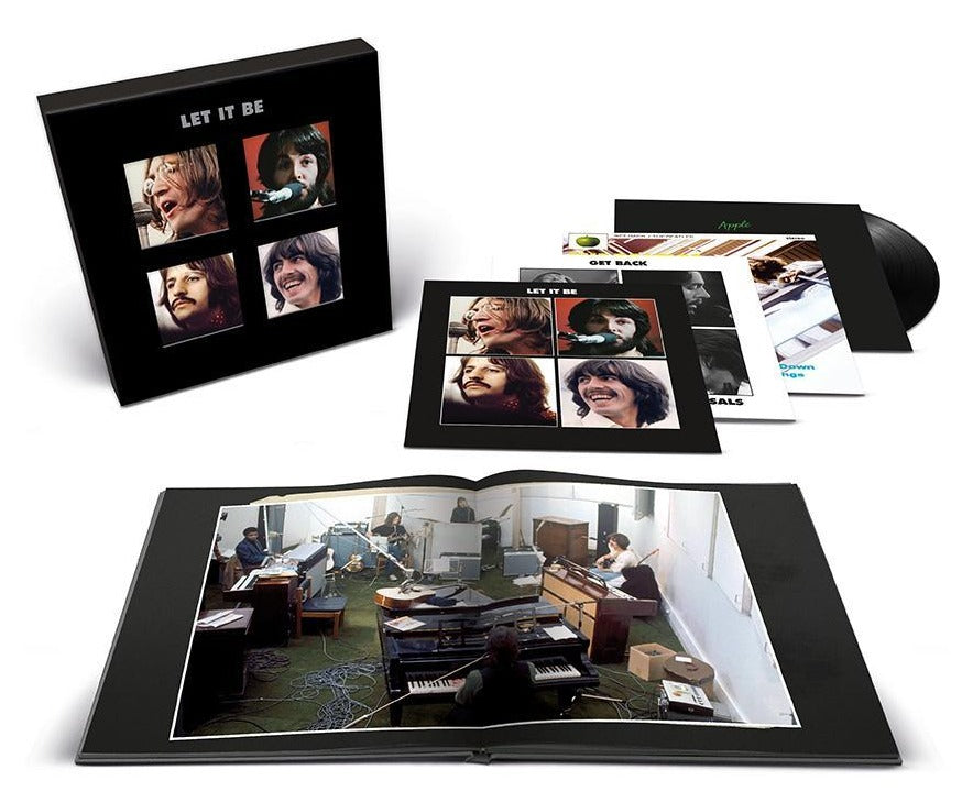 THE BEATLES 'LET IT BE' Super Deluxe 4LP + 12-inch EP Box Set